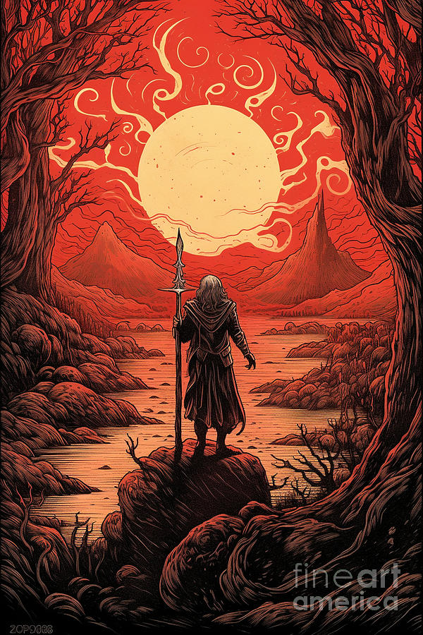 The Two of Wands showcases Macbeth in a strikin by Asar Studios #1 ...