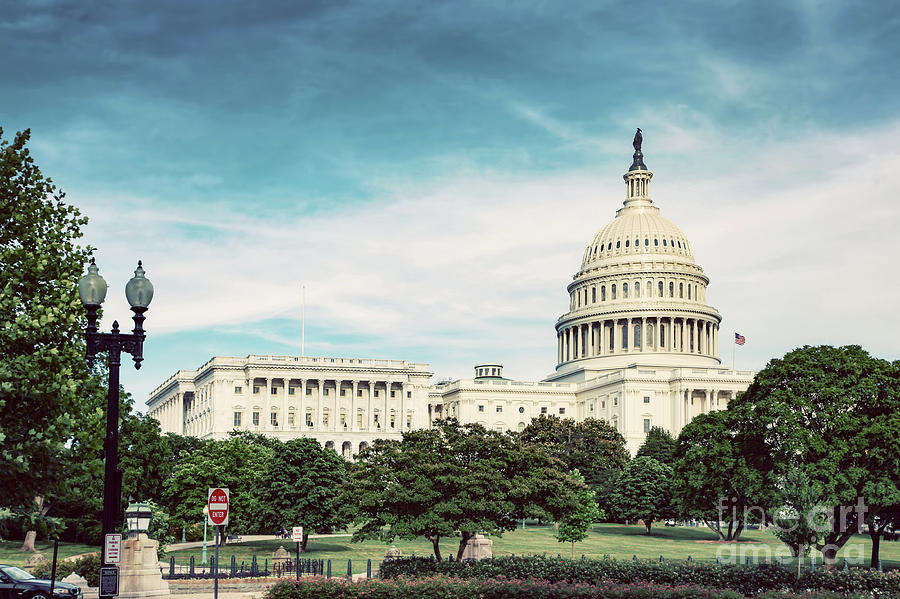 The United States Capitol. Washington, D.C. #1 Photograph by Michal Bednarek