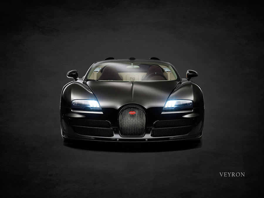 Car Photograph - The Veyron #1 by Mark Rogan