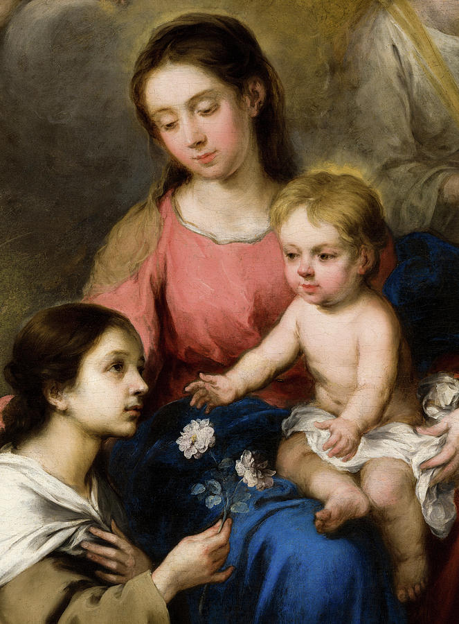 The Virgin and Child, 1670 by Bartolome Esteban Murillo