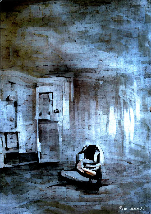 The Waiting Room #1 Digital Art by Rein Nomm