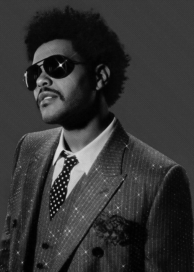 The Weeknd-03 Digital Art by Kha Dieu Vuong - Fine Art America