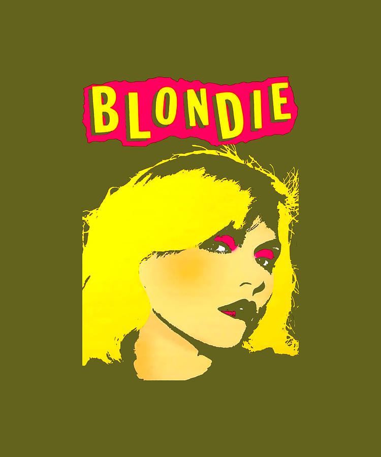 1 The yellow pink blondie blondie 1980s 1 and Painting by Hughes ...