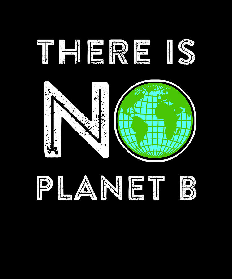 There is no Planet B awareness Environmental Activism Digital Art by ...