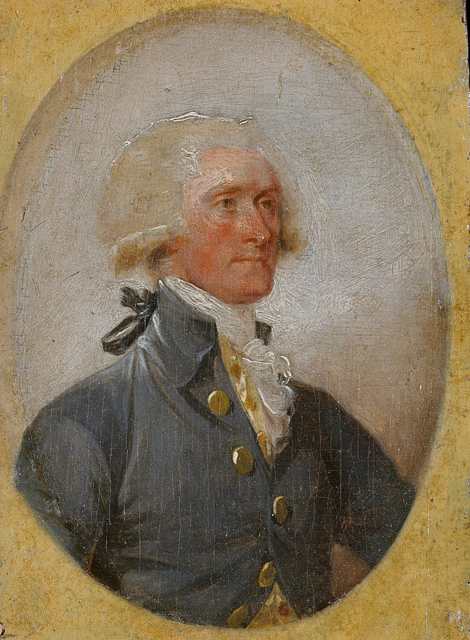 John Trumbull Painting - Thomas Jefferson  #1 by John Trumbull