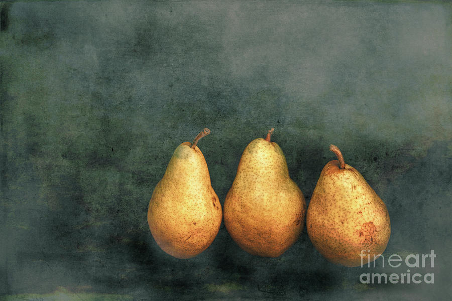 Three Pears #2 Photograph by Lynn Sprowl