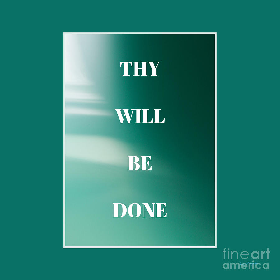 Thy Will Be Done #2 Mixed Media by Leanne Seymour