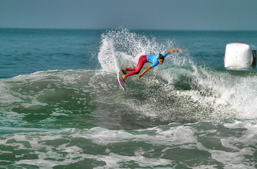Tia Blanco Surfer Girl #1 Photograph by Waterdancer