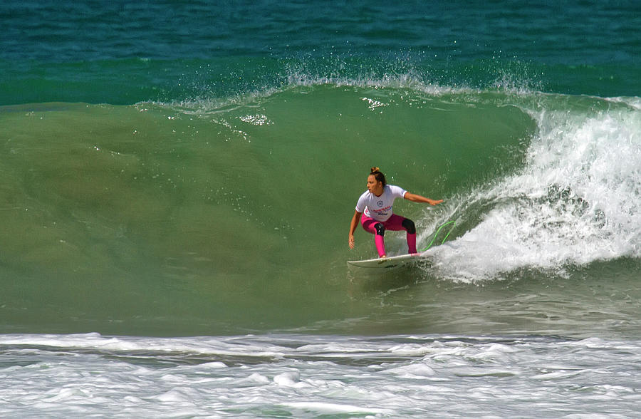 Tia Blanco Surfer #1 Photograph by Waterdancer