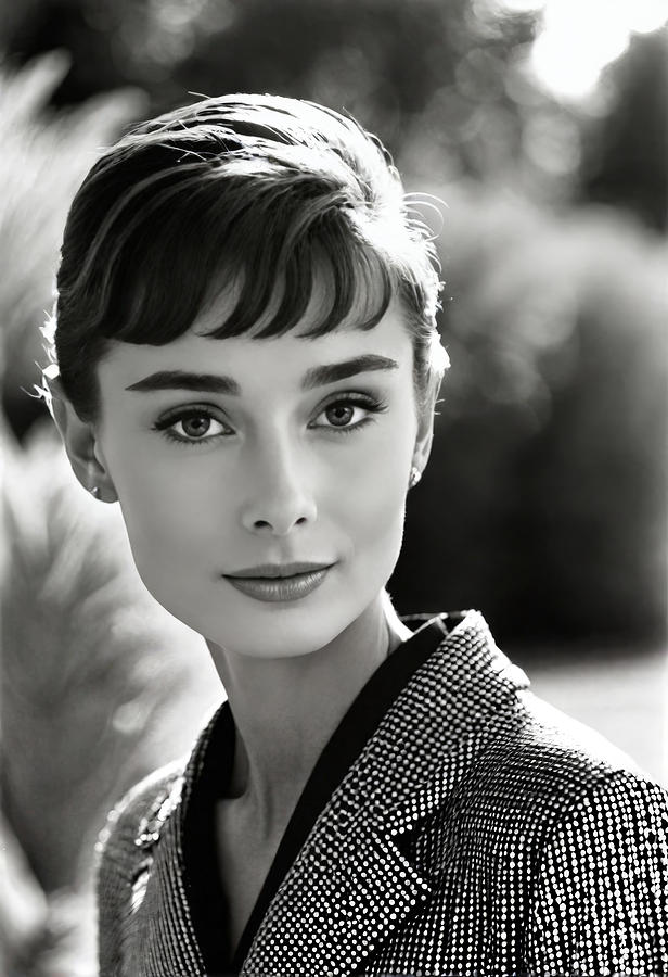 Audrey Hepburn Photograph - Timeless Beauty No.1 by My Head Cinema