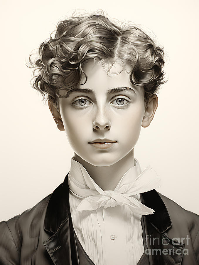 Timothe Chalamet as a Victorian school boy form by Asar Studios #1 ...