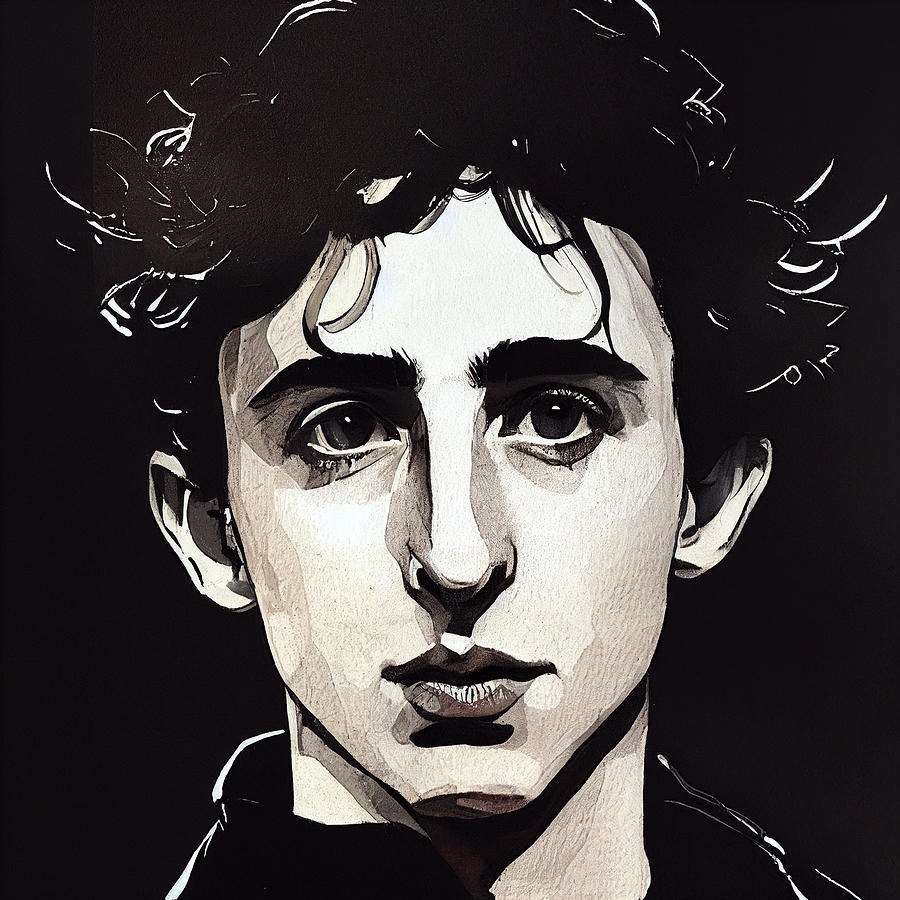 Timothee Chalamet Portrait Profile Looking To The Lef 556456452960 ...