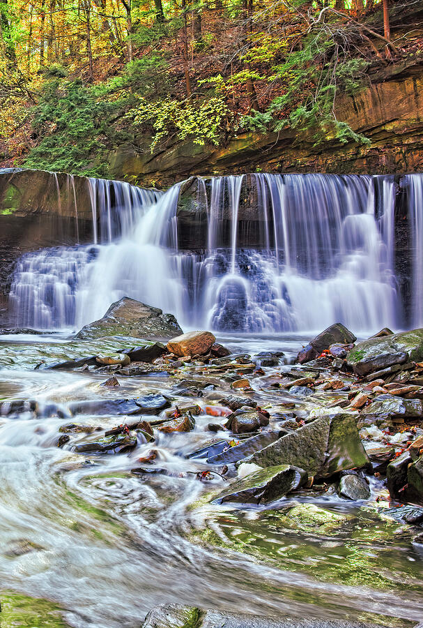 Tinkers Creek waterfall Photograph by Marcia Colelli - Fine Art America