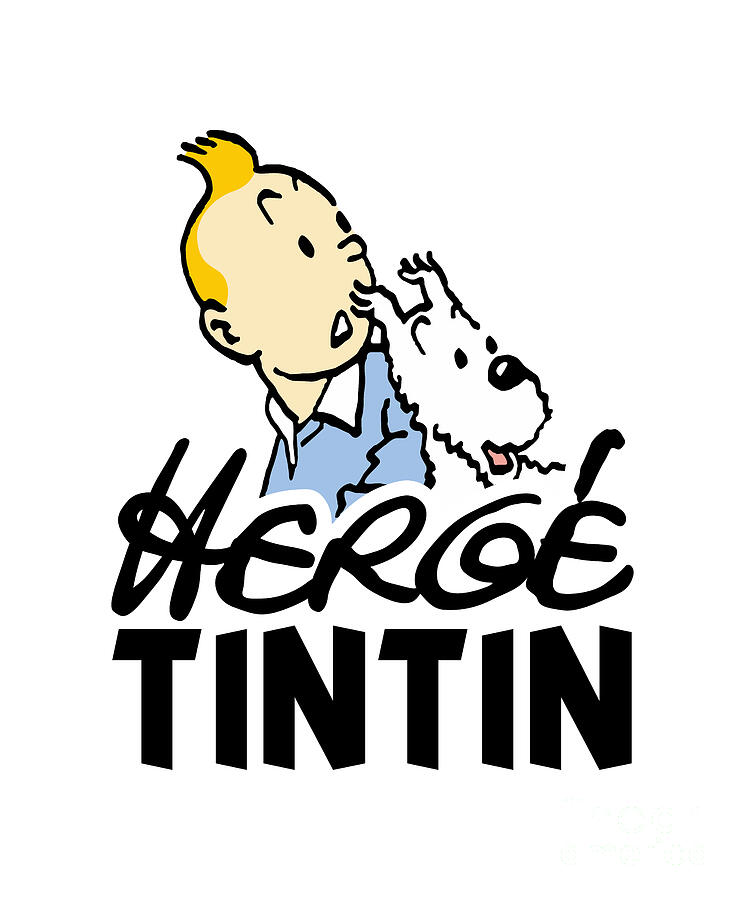 Tintin #1 Digital Art by Helga Brianna - Fine Art America