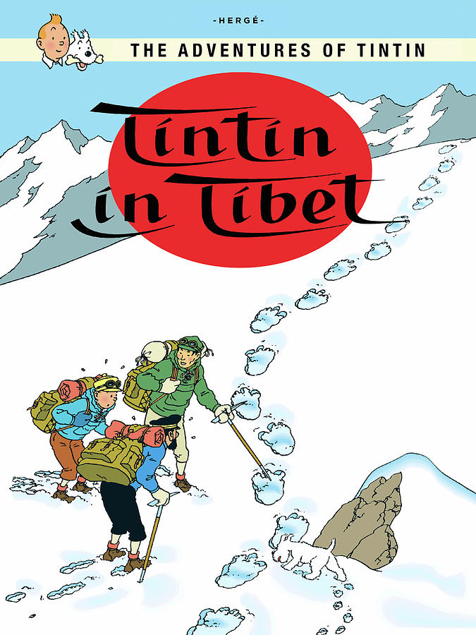 Adventures Of Tintin Drawing - Tintin In Tibet #1 by Hegre