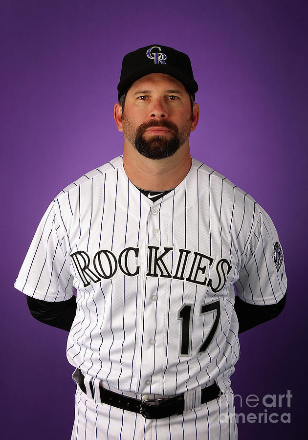 Todd Helton Photograph by Christian Petersen