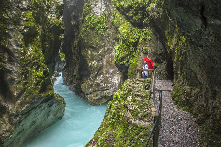 Tolmin gorges, Triglav National Park, Slovenia, East Europe. #1 Photograph by © Marco Bottigelli