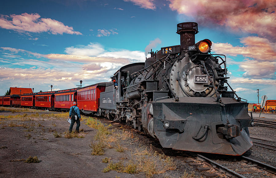 Toltec Cumbres Heritage Railroad #1 Photograph by Linda Unger
