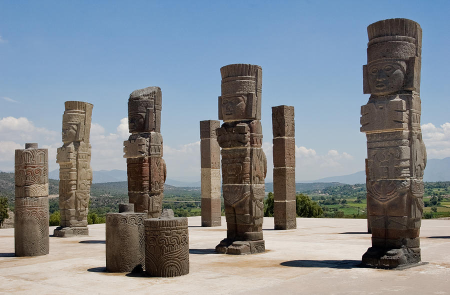 Toltec temple ruins in Tula, Mexico #1 Photograph by OGphoto