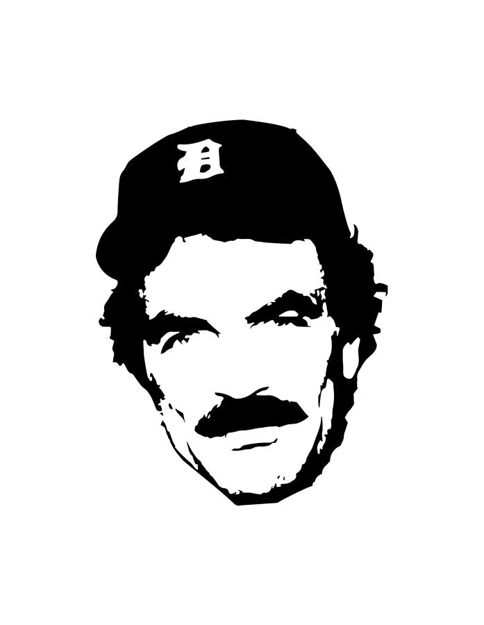 Tom Selleck Digital Art by Barna Flint - Fine Art America