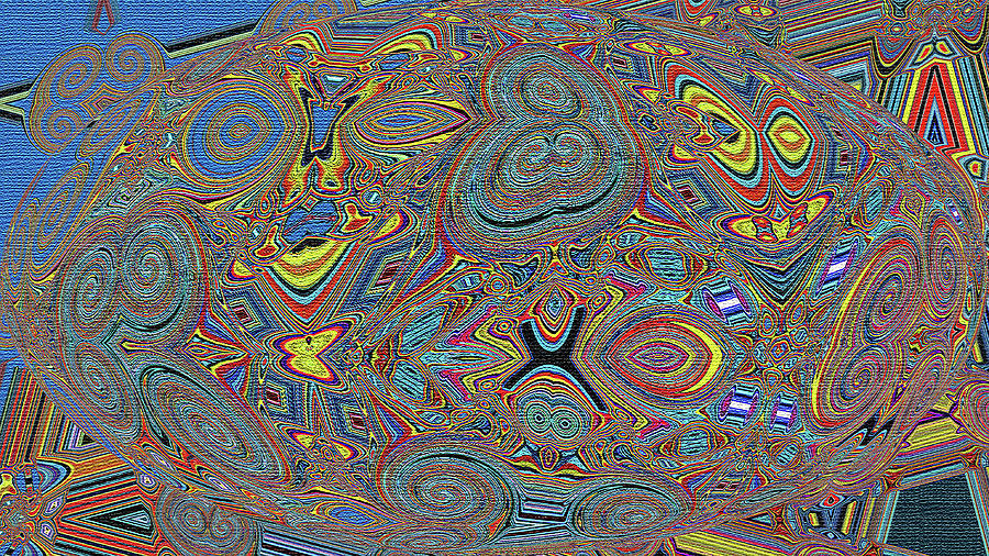 Tom Stanley Janca Abstract #113007ps2h #1 Digital Art by Tom Janca