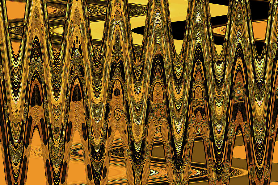 Tom Stanley Janca Abstract Elderberry Sticks #1 Digital Art by Tom Janca