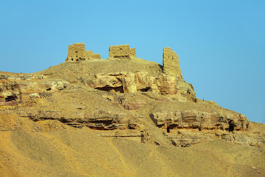 Tombs of Nobles mountain In Egypt #1 Photograph by Mikhail Kokhanchikov