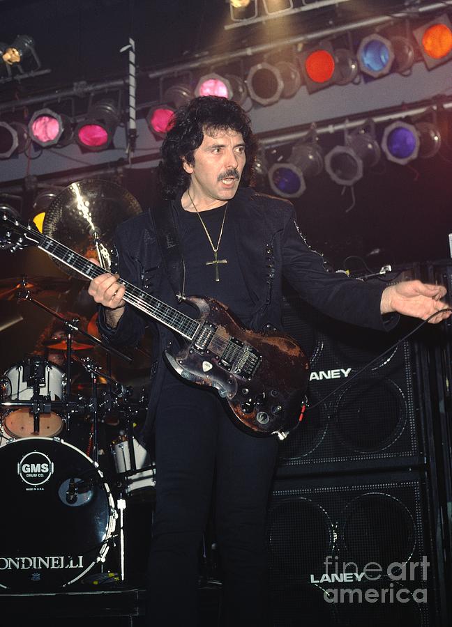 Black Sabbath Photograph - Tony Iommi - Black Sabbath #17 by Concert Photos