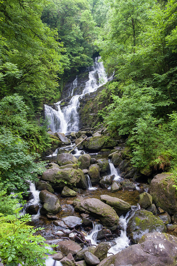 Torc Waterfall Killarney National Park #1 Photograph by David L Moore