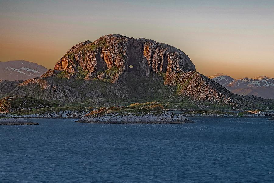 Torghatten Mountain Norway #1 Photograph by Martyn Arnold