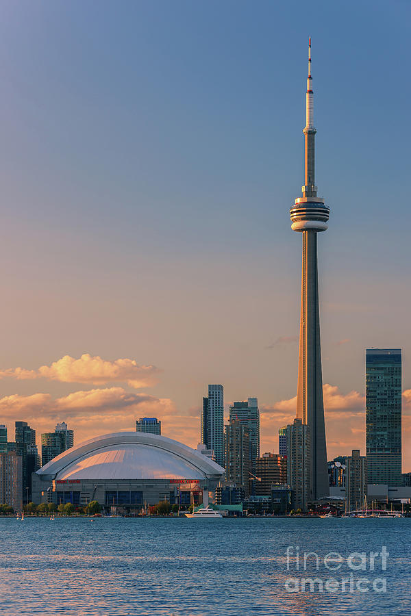 Toronto Skyline #1 Photograph by Henk Meijer Photography