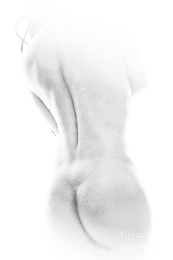 Torso of nude lady #1 Photograph by Kiran Joshi