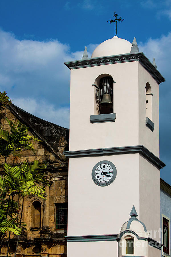 Casco Antiguo Photograph - Tower Bell #1 by Gabriel Cusmir