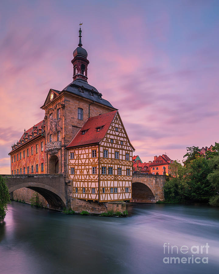 Town Hall Bamberg #1 Photograph by Henk Meijer Photography