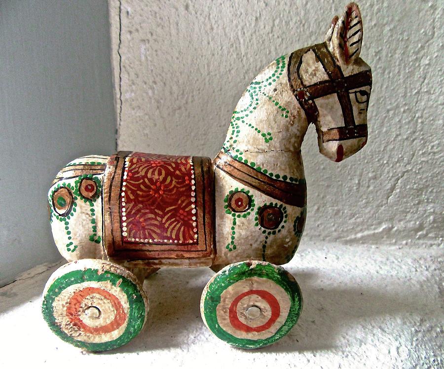 Toy Horse #1 Photograph by Stephanie Moore