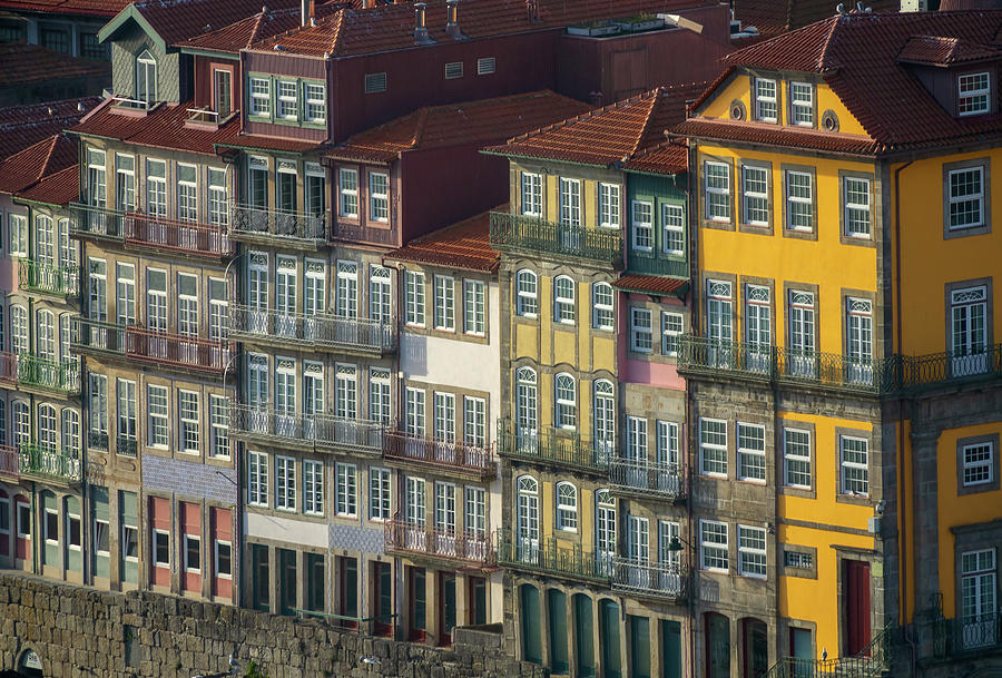 Traditional houses of Porto, Portugal #1 Photograph by Mikhail Kokhanchikov
