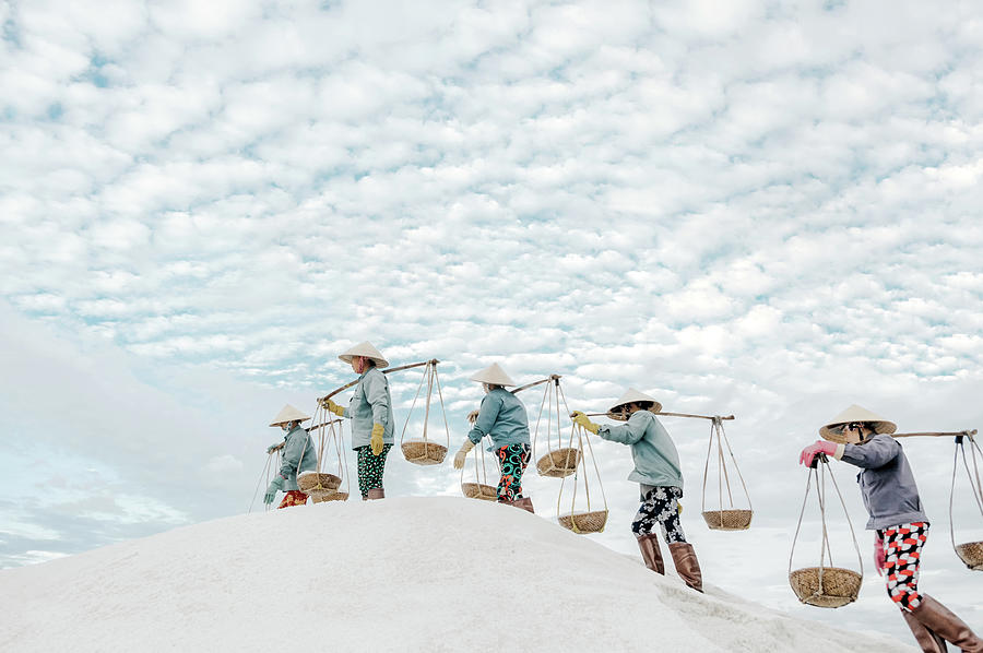 Traditional Salt Craft  #2 Photograph by Khanh Bui Phu