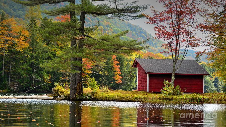 Tranquility in Vermont Photograph by Steve Brown
