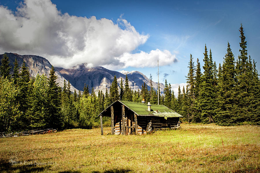 Trapping Cabin Photograph by Fred Denner