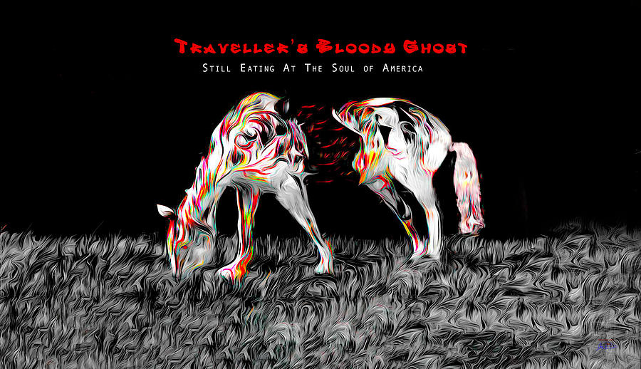 Travellers bloody Ghost #1 Digital Art by Joe Paradis