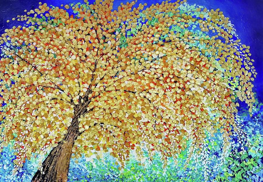 Tree of Abundance Painting by Ana Fernandez