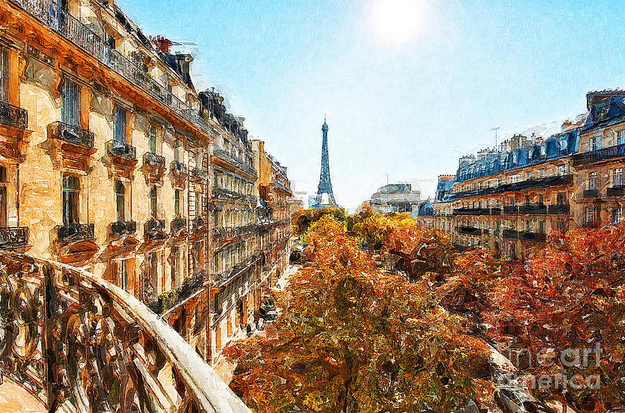 Trocadero, Paris #1 Digital Art by Jerzy Czyz