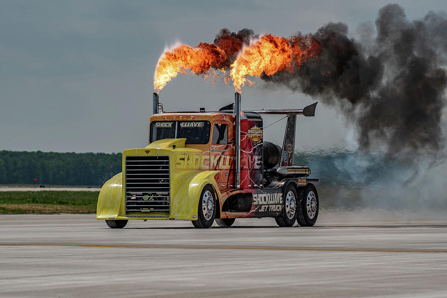 Truck. Airshow Photograph by Yuri Chaban | Fine Art America