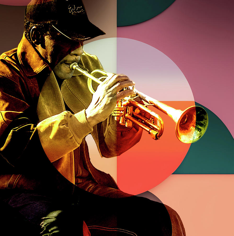 Trumpet Player Photograph