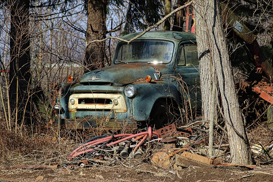 Truck Photograph - Tucked Away #1 by Jeff Roney