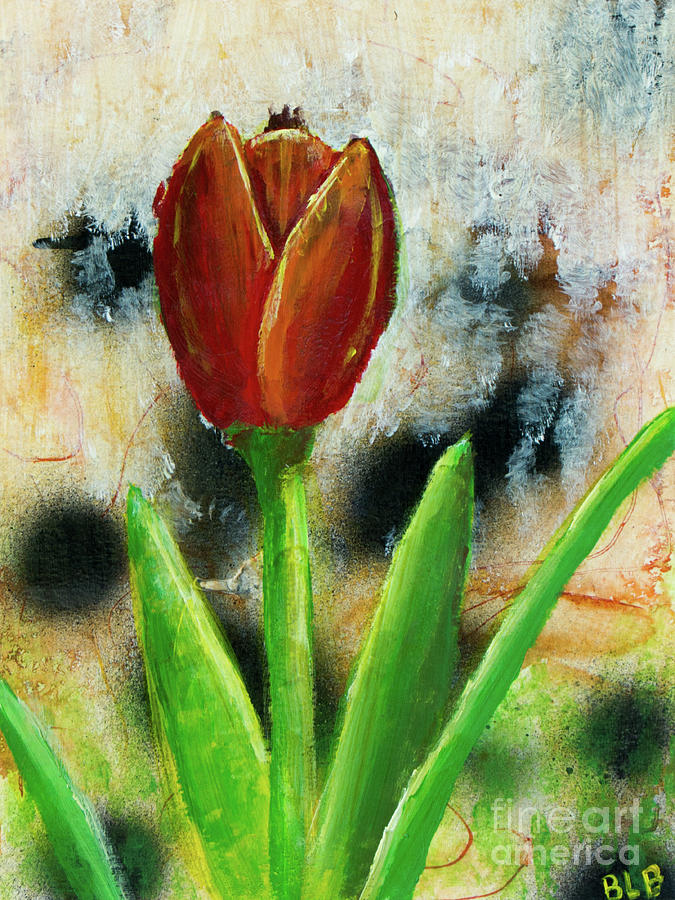 Tulip Painting by Brady Burgener