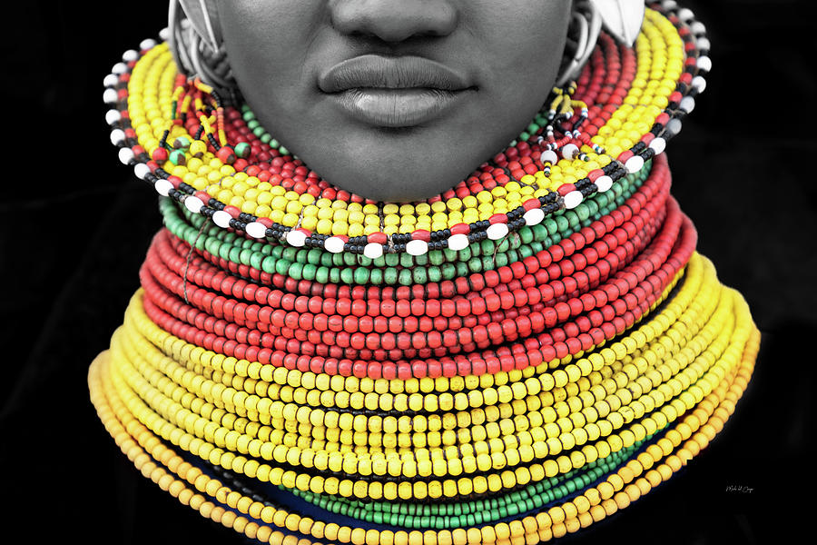 Turkana Jewelry #1 Photograph by Mache Del Campo