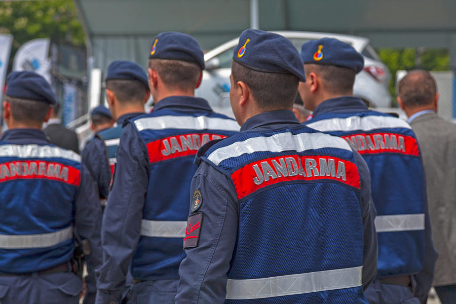 Turkish gendarmerie (Jandarma) #1 Photograph by Gwengoat