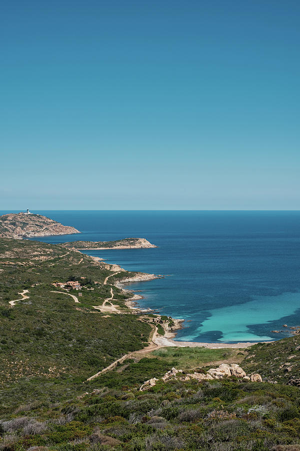 Turquoise Mediterranean At Revellata Near Calvi In Corsica Photograph
