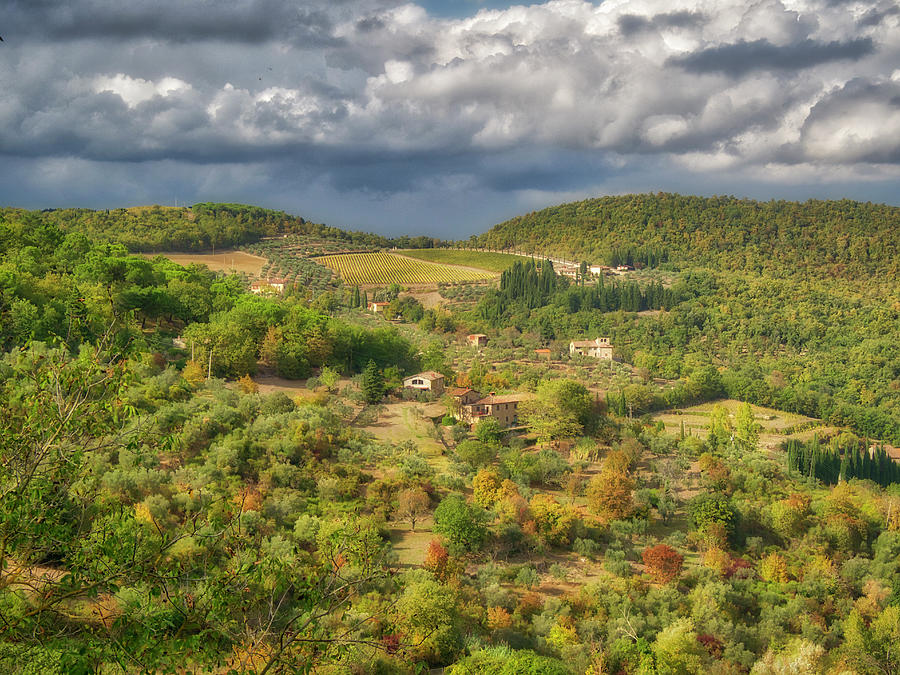 Tuscan Landscape #1 Photograph by Eggers Photography